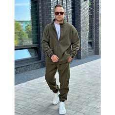 Костюм спортивный BRANKI, размер L, хаки