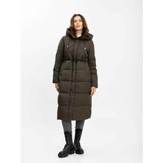 Пуховик RM shopping, размер 54/56, темно-зеленый