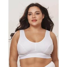 Бюстгальтер GILMEEVA 2024, размер 4XL, белый