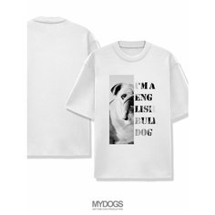 Футболка, размер L, белый My Dogs