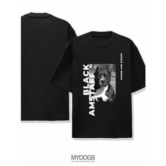 Футболка, размер M, черный My Dogs