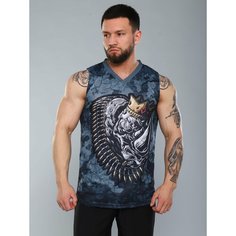 Майка спортивная Barracuda, размер XXL, серый