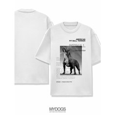 Футболка, размер L, белый My Dogs