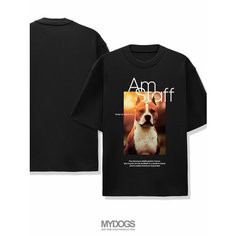 Футболка, размер XL, черный My Dogs