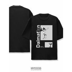 Футболка, размер M, черный My Dogs