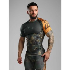 Рашгард Barracuda, размер XS, хаки, зеленый