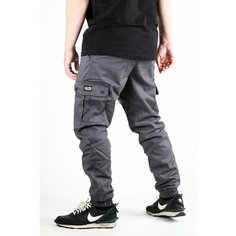Брюки спортивные BLK CROWN, размер S, серый
