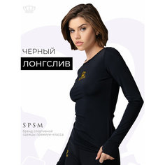 Лонгслив S.P.S.M. Спорт, размер M, , черный