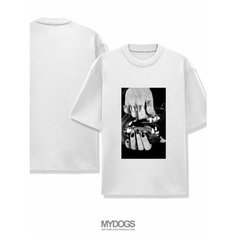 Футболка, размер M, белый My Dogs