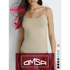 Майка Omsa, размер 48 (L), бежевый