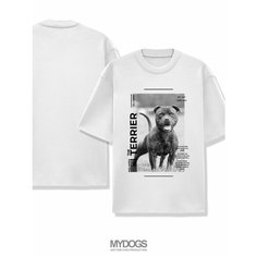 Футболка, размер L, белый My Dogs
