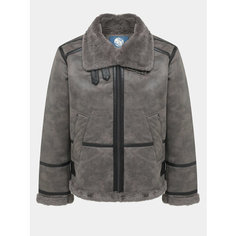 Дубленка Alessandro Manzoni Denim, размер 54, серый