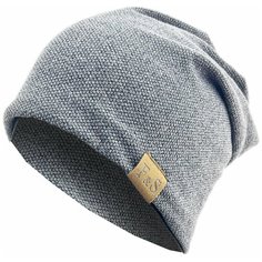 Шапка бини Skully Clothing Company Loose Knitted Hat для мужчин, размер M-L, dark grey