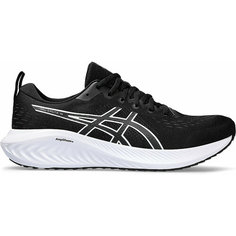 Кроссовки ASICS Gel-Excite 10, полнота F (EU)/ на среднюю стопу, размер 8 US, черный/белый