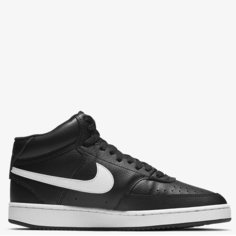 Кеды NIKE Court Vision Mid, размер 7.5 US, black/white