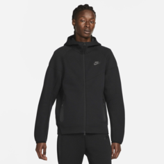 Толстовка NIKE Tech Fleece Windrunner, размер 2XL, , черный