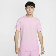 Футболка спортивная NIKE Club, размер 2XL, розовый 667