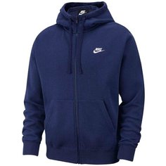 Толстовка спортивная NIKE Club, размер L, , синий
