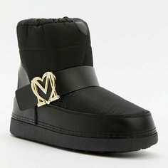 Ботинки LOVE MOSCHINO, размер 41-42, черный