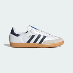 Кеды adidas Samba OG, размер 8,5 UK, белый/черый