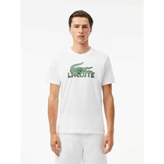 Футболка LACOSTE, размер T6, белый/белый