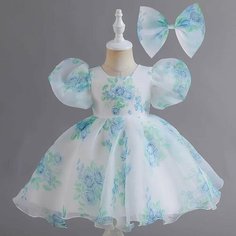 Платье, размер 120, blue Max Garment