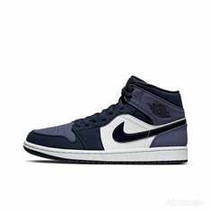 Кроссовки Jordan Air Jordan 1 Mid, полнота F (EU)/ на среднюю стопу, размер 9US 8UK 42.5EU 41.5RU 27СМ