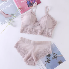 Комплект нижнего белья, размер 40/44, розовый Fami1y Style