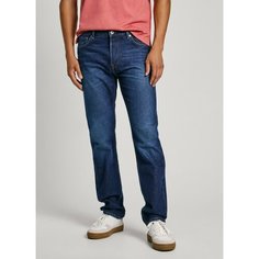 Джинсы классические Pepe Jeans, размер 38, темно-синий