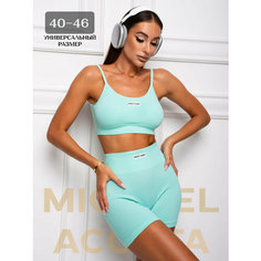 Комплект нижнего белья MICHAEL ACOSTA SWEET BABY, размер ONE SIZE, бирюзовый