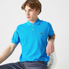 Поло LACOSTE Classic Fit, размер T7, голубой