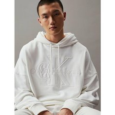 Худи Calvin Klein Jeans, размер XL, , белый