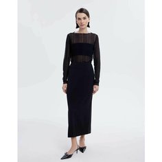 Юбка Gloria Jeans GJ Black, размер M (44-46), черный