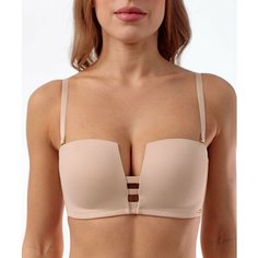 Бюстгальтер Coquette Revue SKIN, размер 90A, бежевый