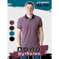 Поло Fayz-M, размер 54, бордовый