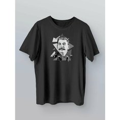 Футболка Сталин ссср, размер XXXL, черный HDW