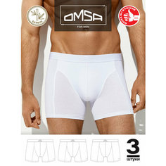 Трусы Omsa, комплект из 3 шт., размер 3XL, bianco