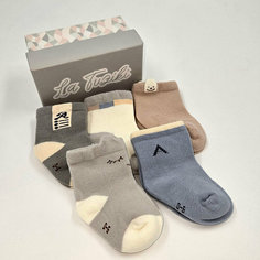 Носки La Tuziki Tendresse, 5 пар, размер 0-6 м, , микс 2