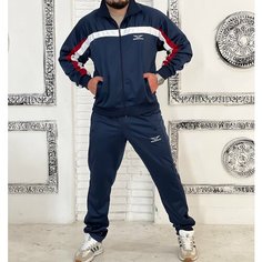 Костюм спортивный , размер M, синий Нет бренда