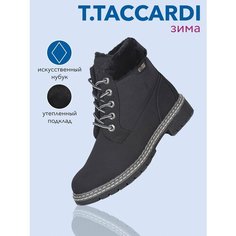 Ботинки тимберленды T.Taccardi, размер 37, черный