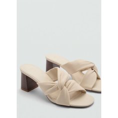 Сандалии MANGO KUMA, размер 41 EU, экрю