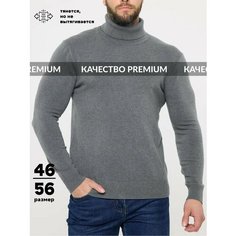 Джемпер DZHARSTYLE, размер 52, , серый