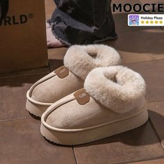 Угги MOOCIE, размер Длина стельки 235-240 мм, бежевый