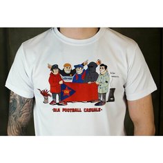 Футболка, размер 3XL, белый Нет бренда