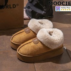 Угги MOOCIE, размер Длина стельки 225-230 мм, хаки