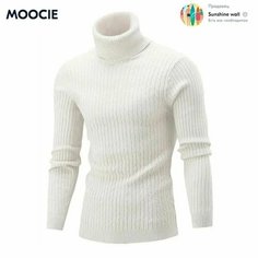 Водолазка MOOCIE, размер 3XL（85-95KG）, , белый