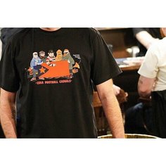 Футболка, размер 3XL, черный Нет бренда