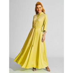 Платье DIMMA fashion studio Примавера, размер 48, желтый