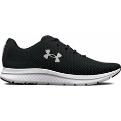 Кроссовки Under Armour Ua Charged Impulse 3, полнота F, размер 7,5 US, черный/белый
