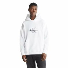 Худи CALVIN KLEIN, размер TL, , белый